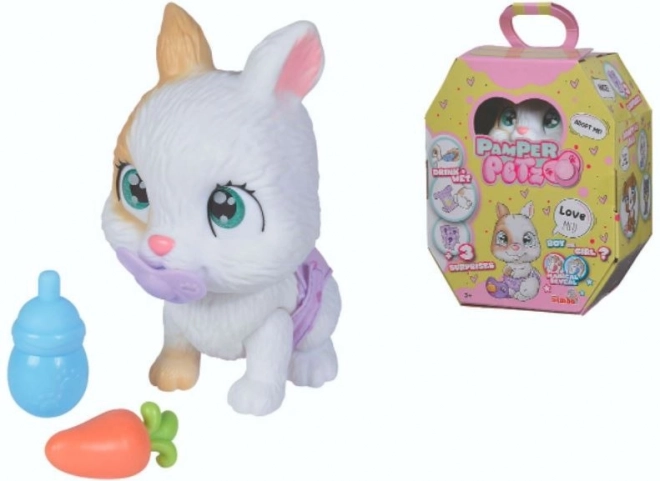 PAMPER PETZ Królik z imprezy pieluchowej