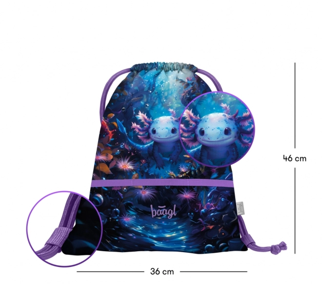 Worek na buty Axolotl Baagl