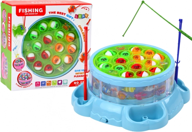 Gra Wędki Wędkarskie Lights Sounds Blue