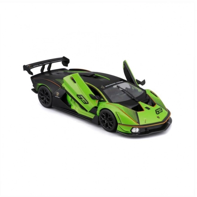 Bburago 1:24 Wyścig Lamborghini Essenza SCV12 – Zielone