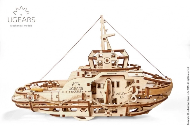 Ugears 3D puzzle - Holownik 169 elementów