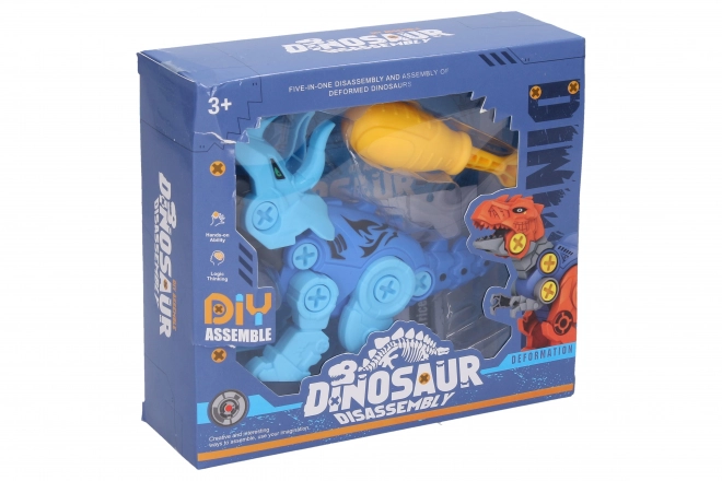 Dino skręcany triceratops 16cm
