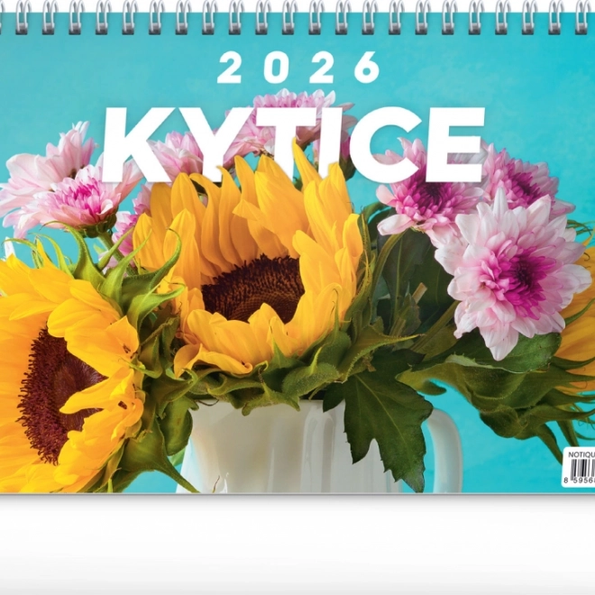 Kalendarz stołowy Bukiet 2026