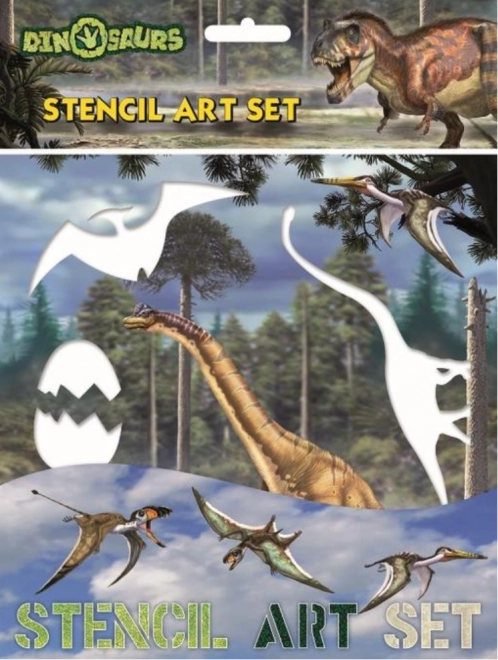 Zabawne szablony dinozaury