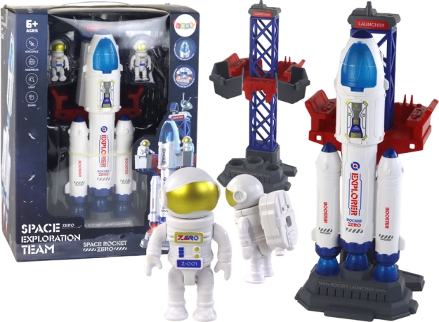 Kosmiczna misja Rakieta Zero Kosmiczna rakieta Astronauci
