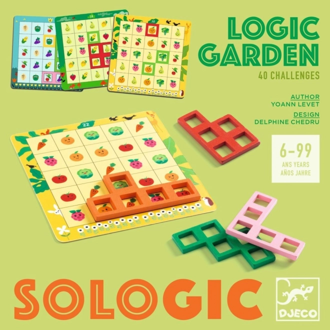 DJECO Gra logiczna Sologic - Ogród