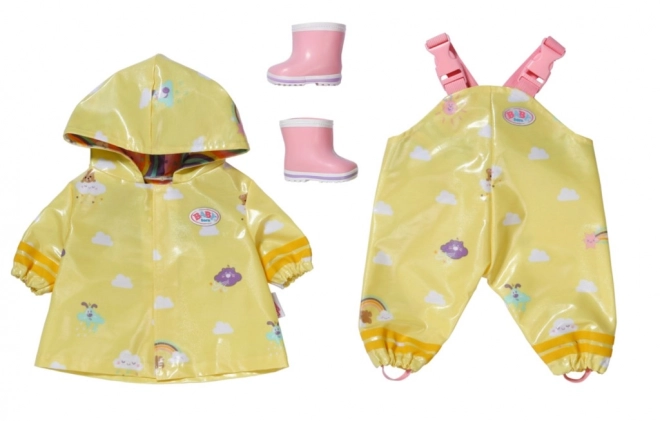 BABY born Deluxe zestaw przeciwdeszczowy dla lalek 43 cm