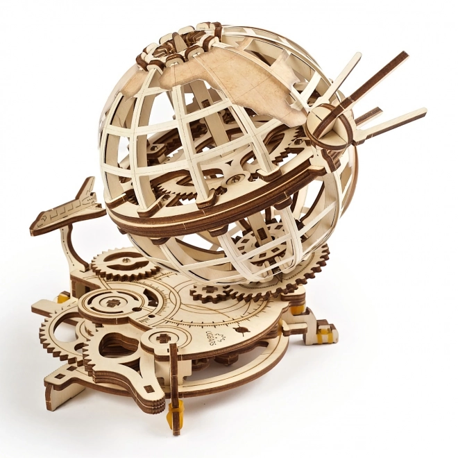 Ugears 3D drewniane puzzle mechaniczne Globus