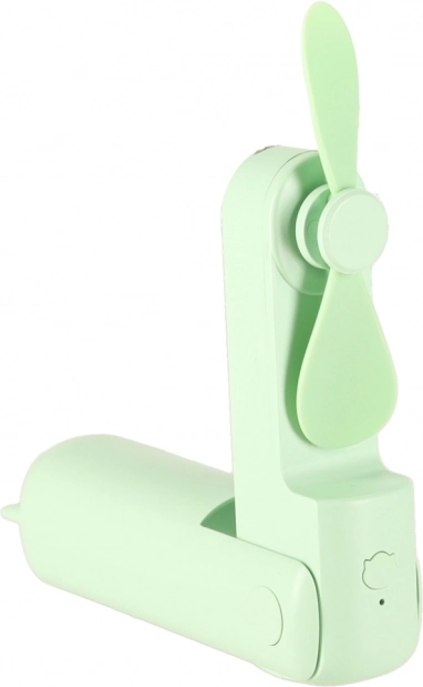 Mini przenośny składany USB wentylator zielony