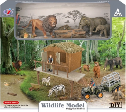 Zestaw figurek dżungli – Model Series
