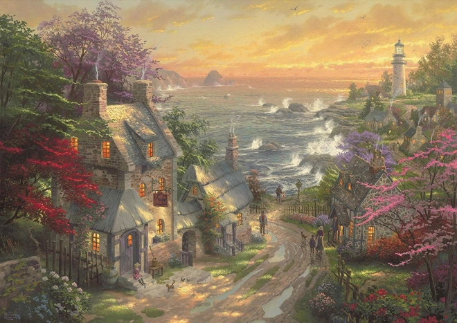 Puzzle Wiejski Latarnia 3000 elementów