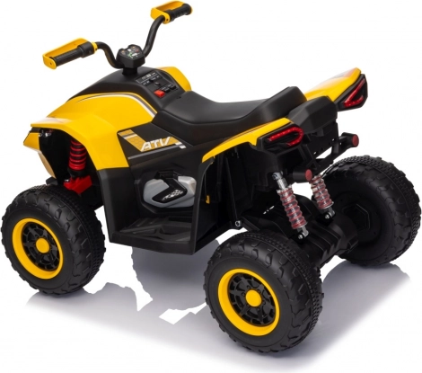 Żółty quad Fast Wheel