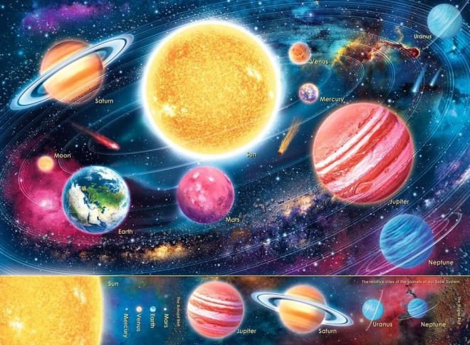 Ravensburger puzzle Układ Słoneczny XXL 300 części