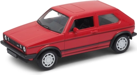 Welly Volkswagen Golf I GTI 1:34 czerwony model auta