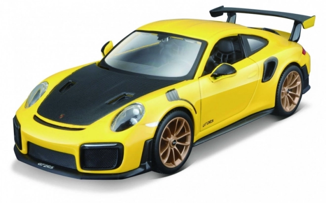Maisto Zestaw Porsche 911 GT2 RS 1:24 żółty