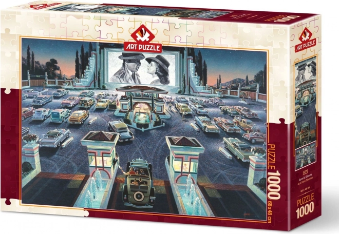 ART PUZZLE Puzzle Autokino 1000 kawałków