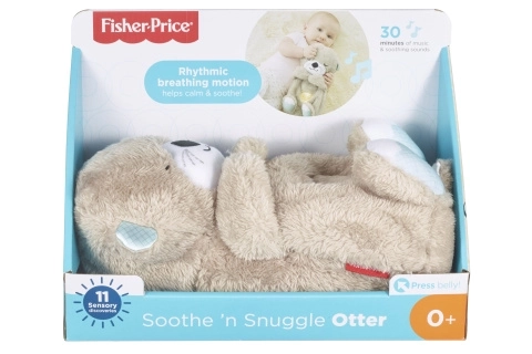 Fisher-Price Kojąca wydra z melodiami FXC66