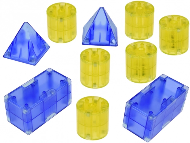 3D magnetyczne bloki Święcące magnetyczne bloki 64 sztuki ZA5240