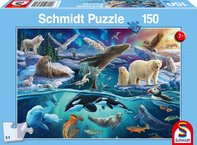 Puzzle Zwierzęta Arktyczne 150 elementów