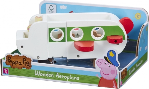 Drewniany samolot ŚWINKA PEPPA