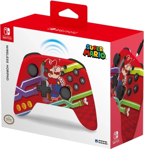 Bezprzewodowy kontroler do Nintendo Switch – Super Mario HORIPAD