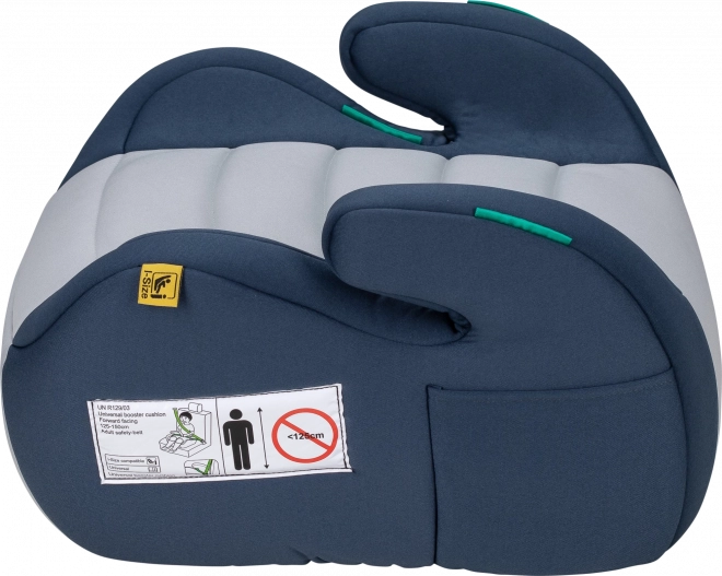 FreeON Siedzisko Booster Comfy i-Size 125-150 cm, Niebiesko-szary