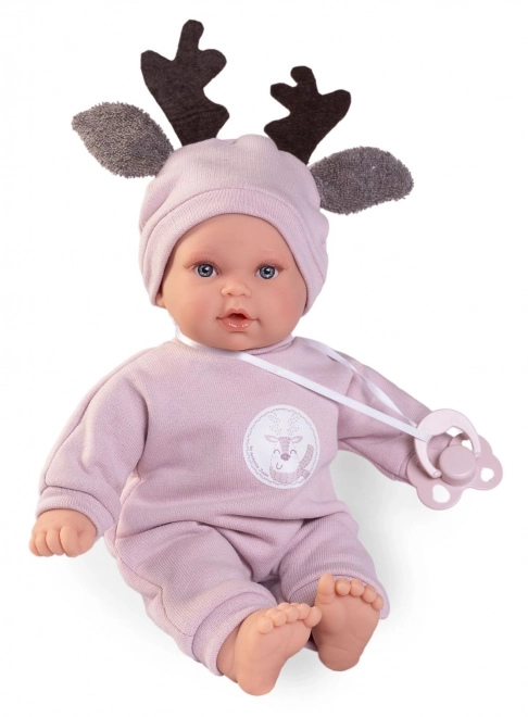 Antonio Juan 11324 KIKA - realistyczna lalka z dźwiękami i miękkim materiałowym ciałem - 27 cm