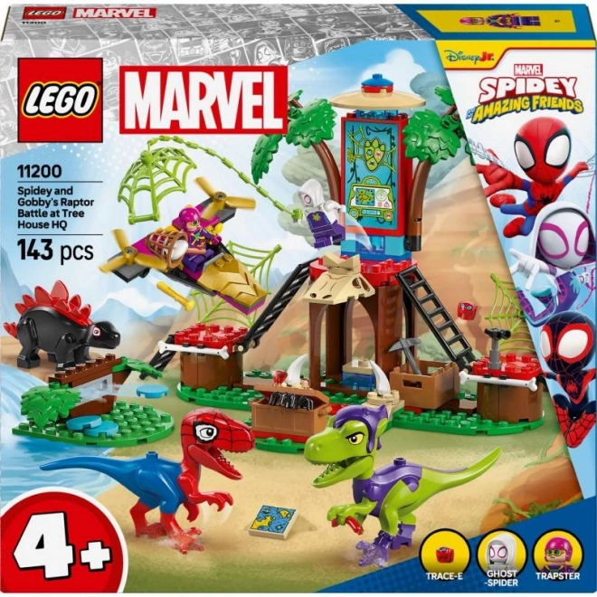 Bitwa Spidey'ego i Gobb'ego przy domku na drzewie