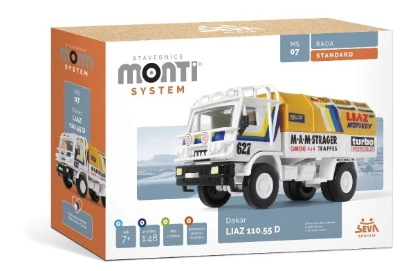 Klocki Monti System MS 07 Dakar Liaz 1:48 w pudełku 22x15x6cm
