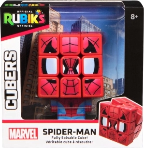 kostka Rubika 3x3 Spider‑Man na podstawce