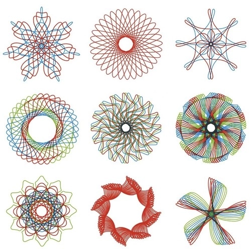 Zestaw do rysowania - Maaleo spirograf 24346
