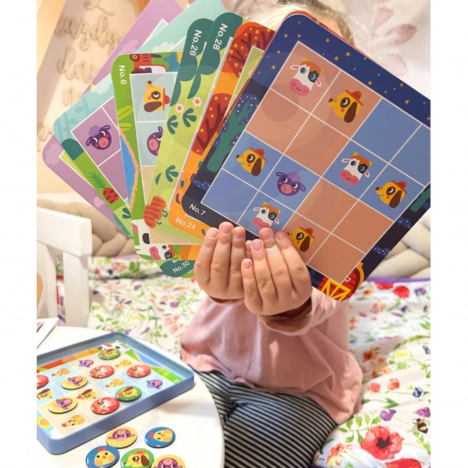 Dziecięce sudoku farma od Tooky Toy