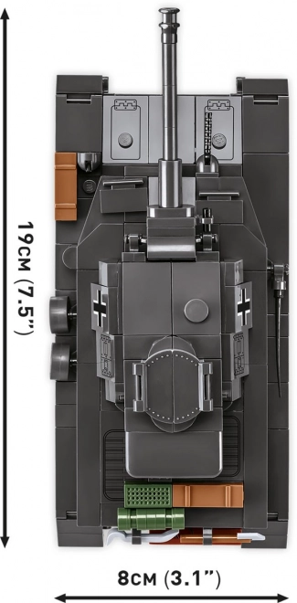 COBI 3127 Druga Wojna Światowa Niemiecki czołg Panzerkampfwagen IV Ausf. G 1:35