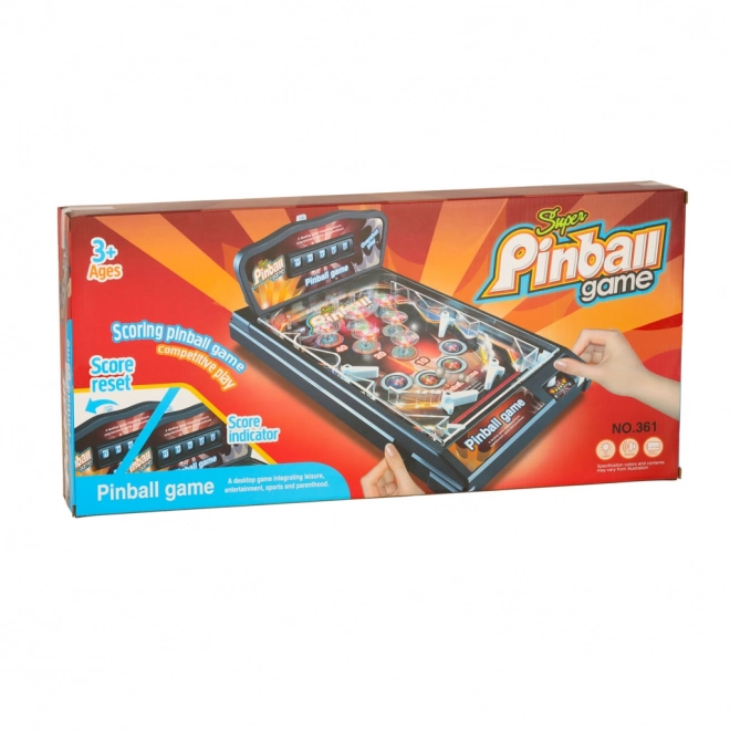Flipper do Pinballa Czarny Gra z Niesamowitymi Światłami i Dźwiękami