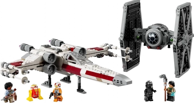 LEGO Star Wars 75393 Myśliwiec TIE i X-wing - zestaw kombinowany