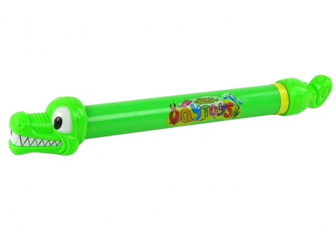 Pistolet wodny Krokodyl 45 cm Zielony ogród