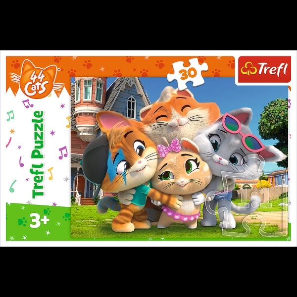 TREFL Puzzle 44 kawałków: Przyjaźń 30 elementów