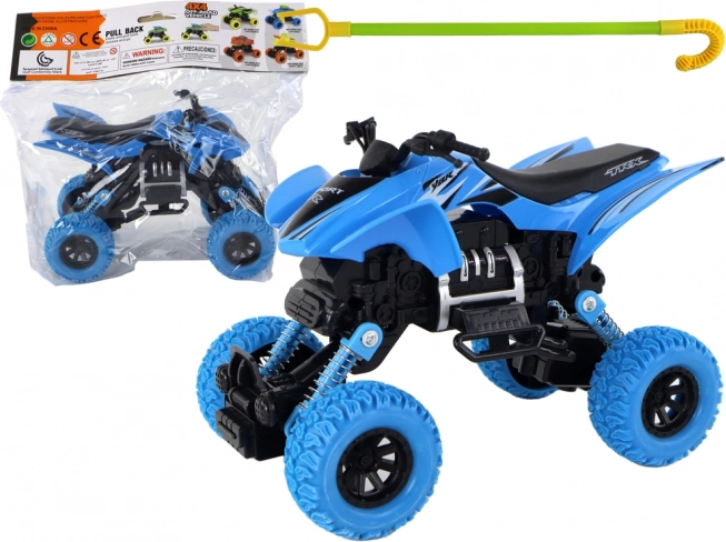 Dziecięca zabawka terenowy quad niebieski