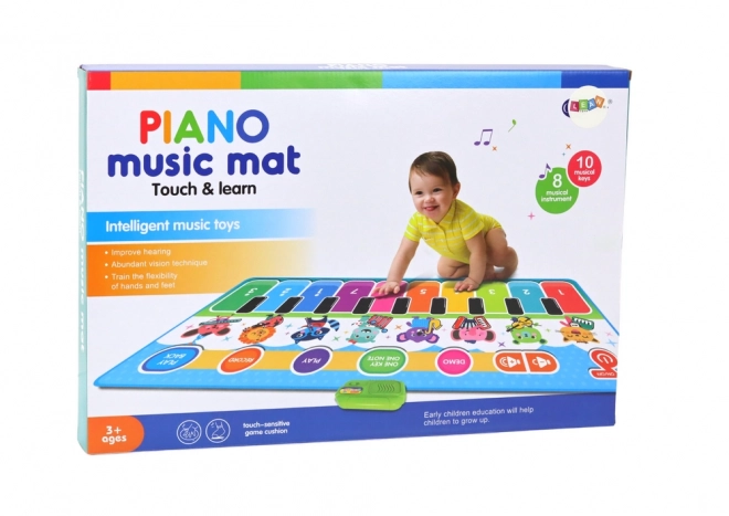 Interaktywna muzyczna mata do tańca i nauki dla dzieci