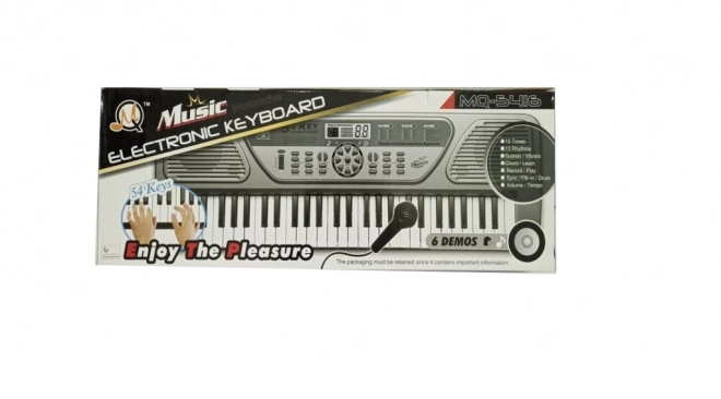 Elektroniczne klawisze z 54 klawiszami