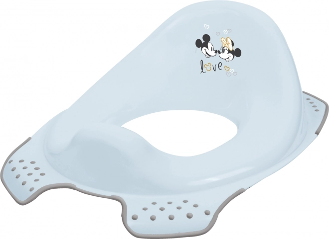 Dziecięcy adapter toaletowy Mickey - niebieski