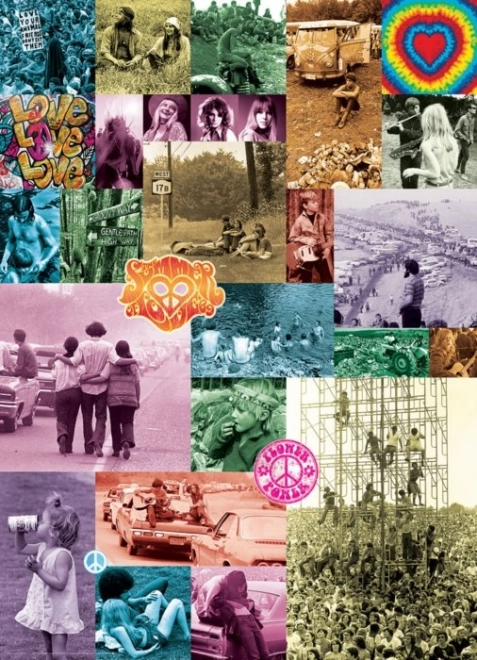 Eurographics Puzzle Miłość lata 60. 1000 elementów