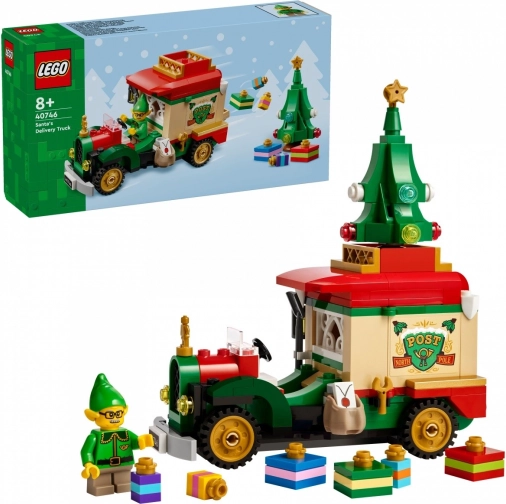 Lego świąteczna ciężarówka Świętego Mikołaja
