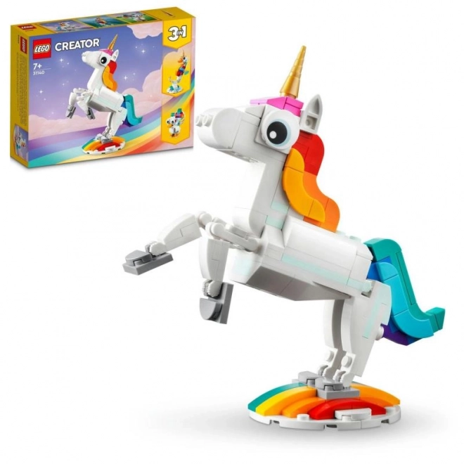 LEGO Creator 3w1 31140 Magiczny Jednorożec