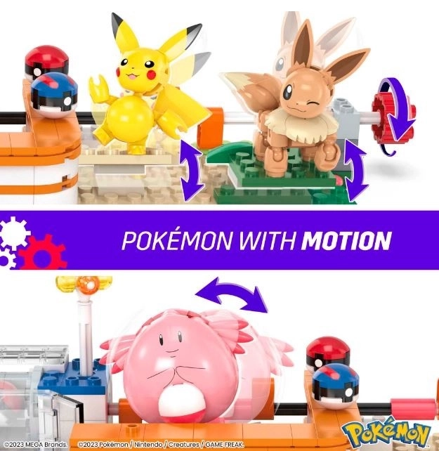 Klocki Pokémon Leśne Centrum