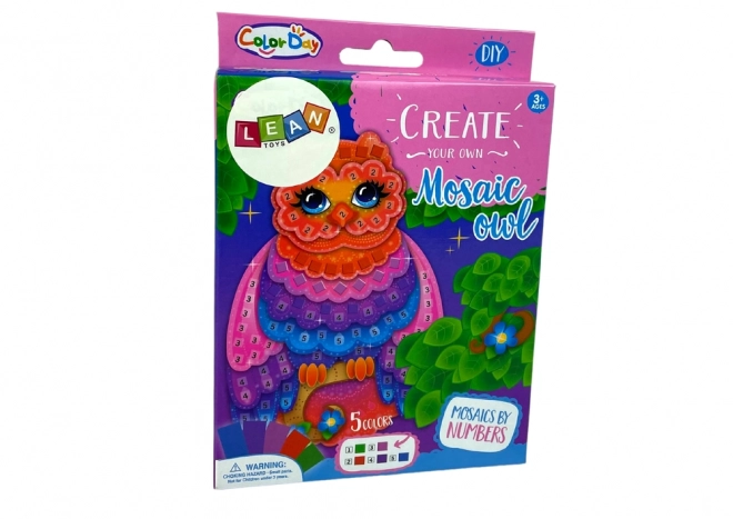 DIY Mozaika Sowa