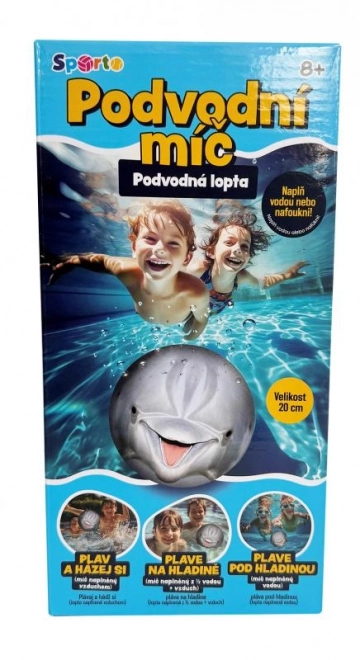 SPORTO Podwodna piłka - delfin