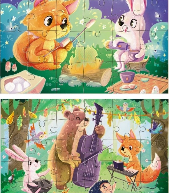 DODO Puzzle Letnie wieczory 2w1