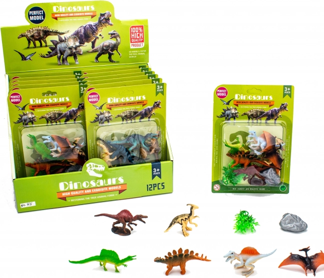 Zestaw Figurek Dinozaurów 8 szt.