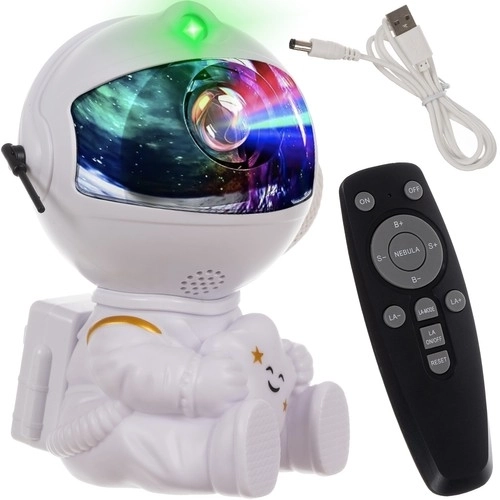 LED projektor gwiezdny astronauta Izoxis 24329